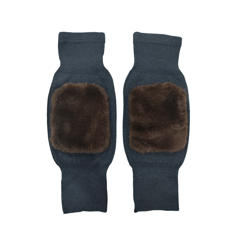 Picture of Autumn and winter cashmere leggings kneecap cover for the elderly thickened fleece-lined men and women old cold leg kneecap warm cold-proof