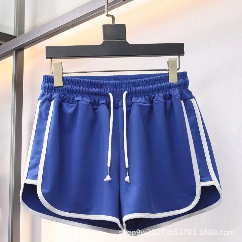 Picture of New Sports Pants Women's Korean-style Student Loose Outer Wear Casual All-match Pants High Waist Slimming Wide Leg Shorts Summer