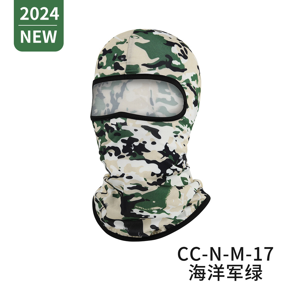 Picture of Ruidong Amazon Outdoor Cycling Mask Hood Bicycle Windproof Sports Turban Liner Sun Protection Hood Hat