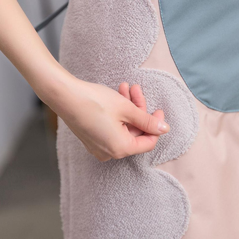 Picture of Home Creative Fashionable Apron Waterproof and Oil-Proof Polyester Cooking Home Cute Deer Hand Wiping Sleeveless Kitchen Apron