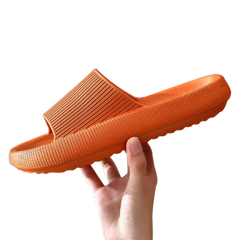 Cross-border Explosions 4cm Thick Sole Slippers Women's Summer Home Slippers Soft Sole Household Breathable Outer Wear Sandals