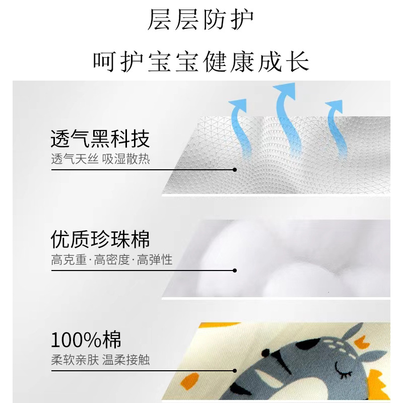 Picture of Baby Helmet Baby's Head Protection Anti-drop Hat Safety Helmet Headgear Children's Anti-collision Head Artifact Children's Toddler Anti-collision Hat