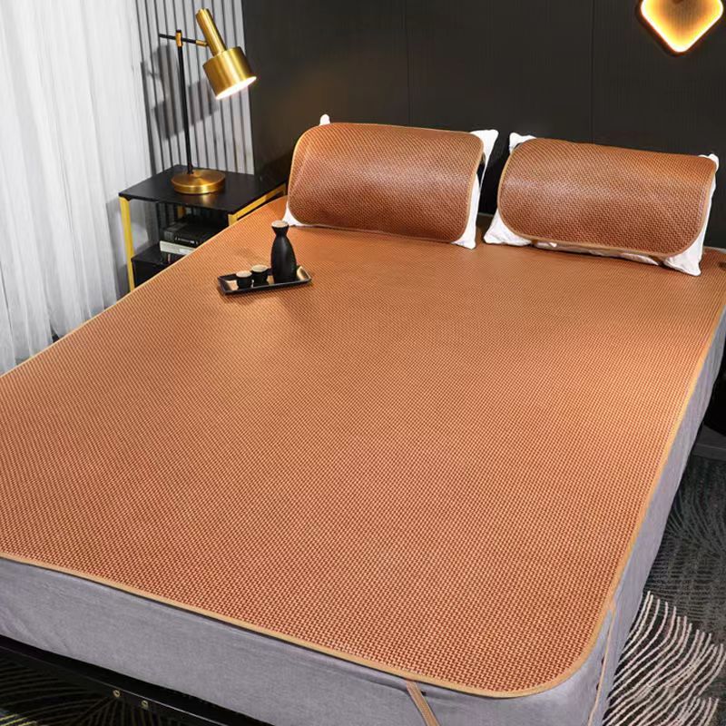 Picture of Summer mat rattan mat 1.5 m1.8m0.9/1.2m sheets double mat foldable dormitory straw mat new