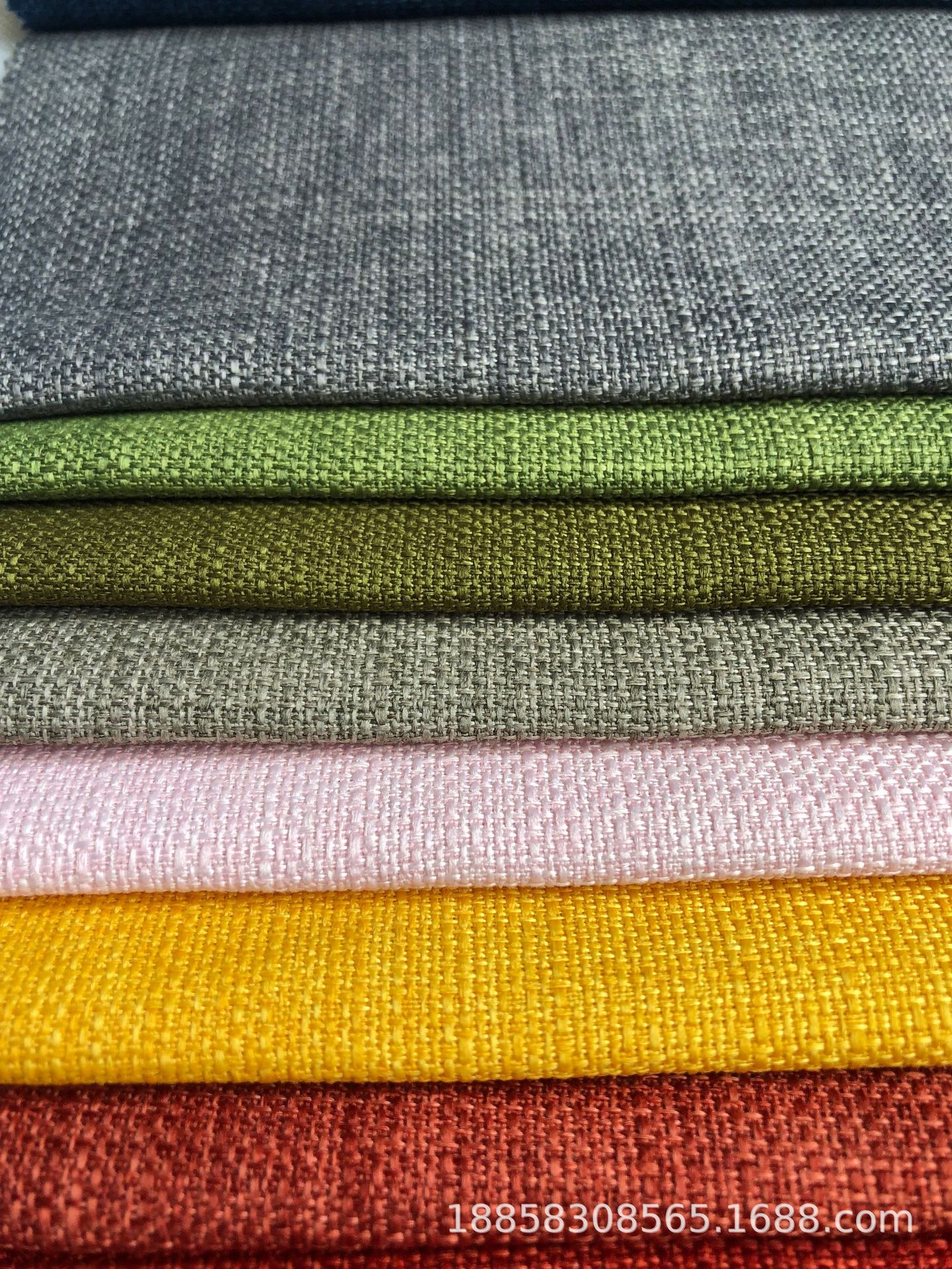 Polyester Yang two-color composite silk imitation linen sand release composite cloth fine texture wear-resistant breathable anti-composite decorative cloth