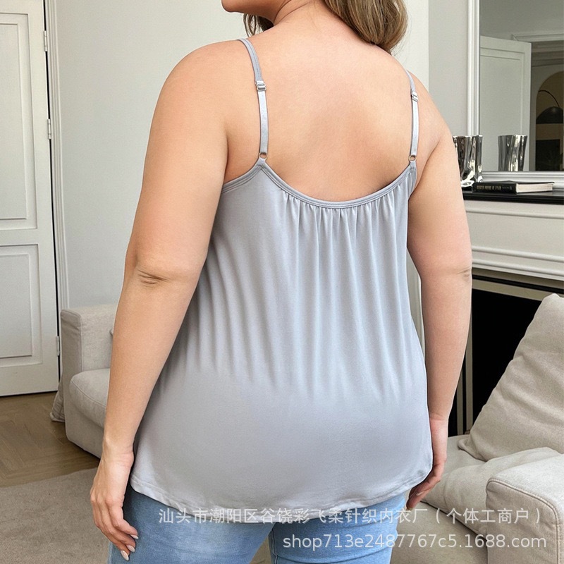 Picture of Cross-border Pregnant Women's Sling Women's Vest Belt Chest Pad Wear-free Bra One-piece Breastfeeding plus size Underwear Loose Inner Wear T-shirt