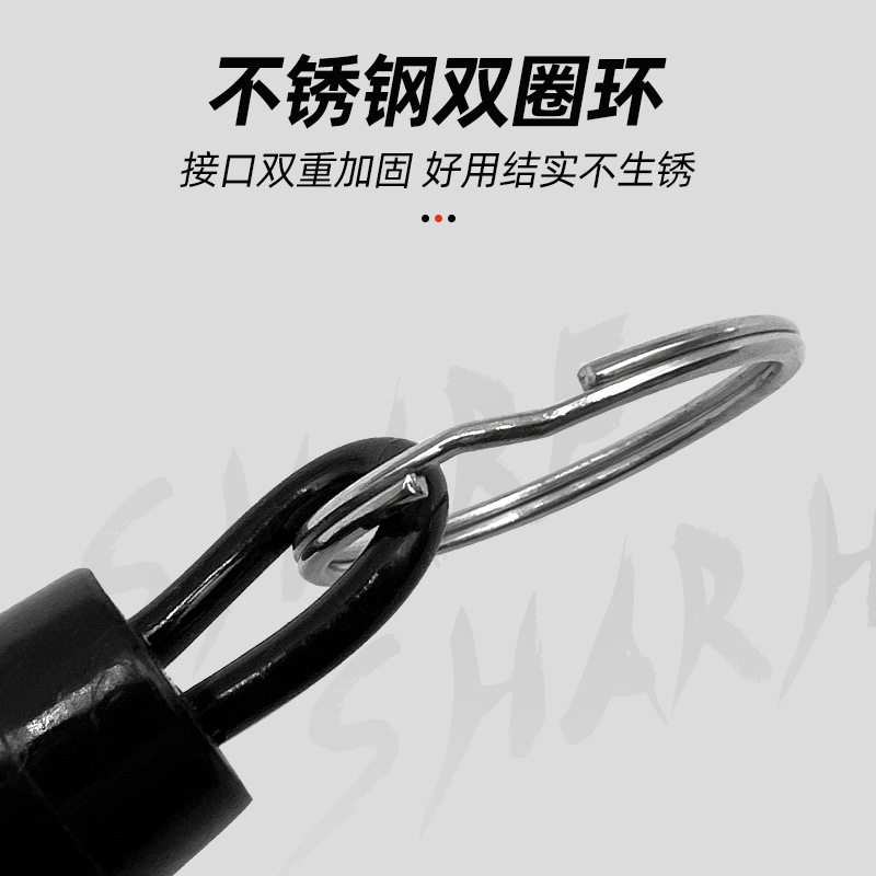 Picture of ShareShark fishing lost hand rope retractable fishing rod Rod guard Rod rope put Rod rope fishing gear supplies
