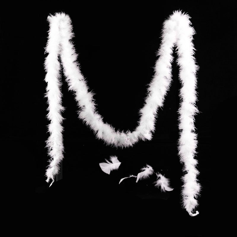 1 set of 5 pieces of feather feather scarf wedding dance stage props clothing accessories lighting pendant