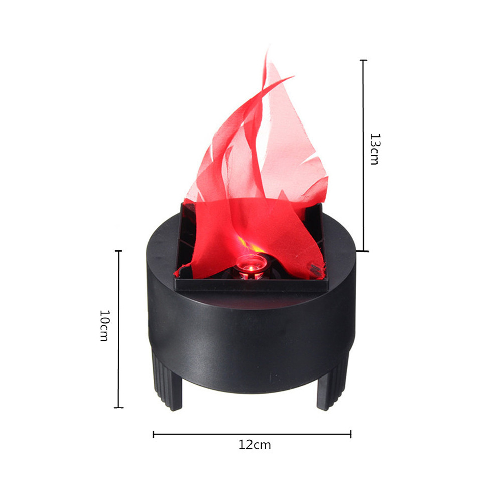 Picture of LED simulation flame light, stage light, electronic brazier light, bonfire party, haunted house, wedding props, stage ambient light
