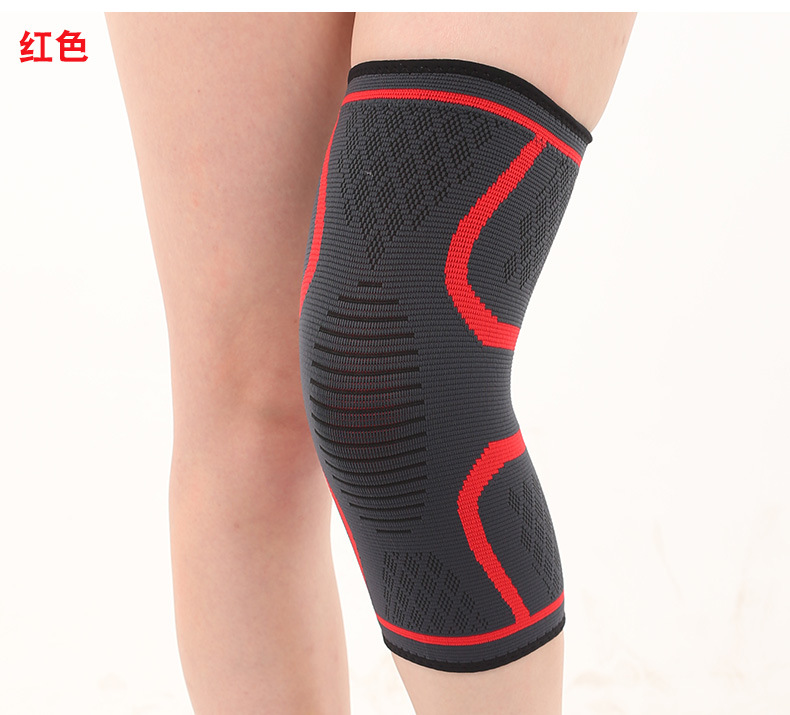 Picture of Maxwell Sports Knee Protector Double Corrugated Non-slip Elastic Warm Nylon Knitted Protector Outdoor Cycling Mountaineering Protector
