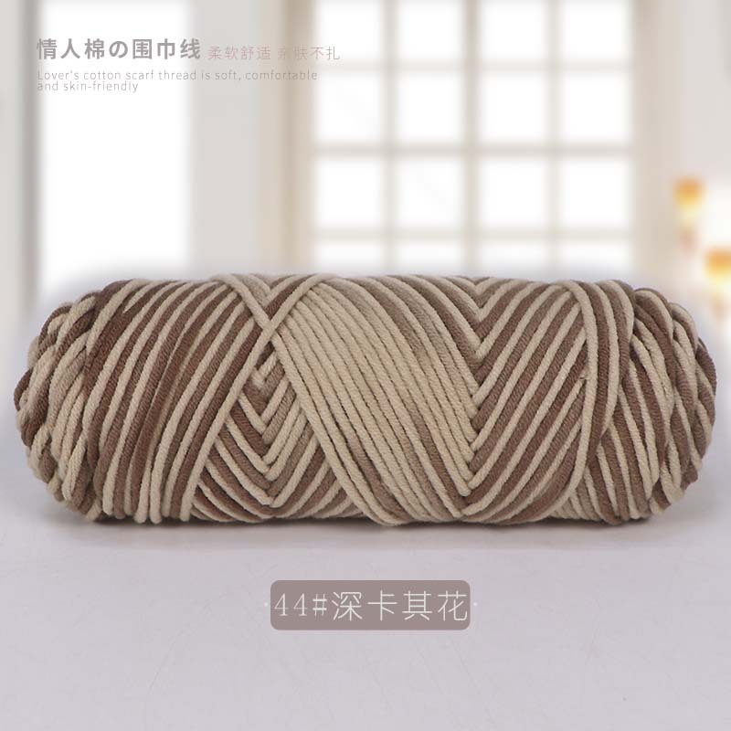 Picture of 8 strands of lover cotton wool scarf thread milk cotton baby thread stick needle thread thick thread stamp embroidery thread 8 strands of acrylic
