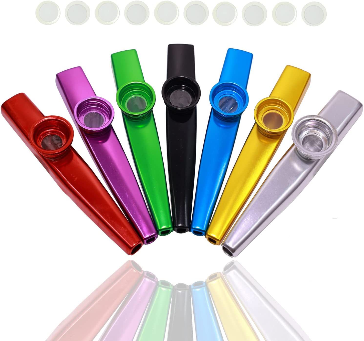 Spot kazoo card group flute wholesale Metal professional kazoo flute instrument kazoo flute