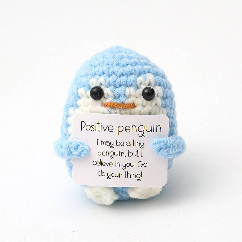 Picture of Cross-Border Hot-Selling Wool Crochet Positive Energy Potato Knitted Wool Cucumber Positive Energy Wool Crocheted Doll Finished Product