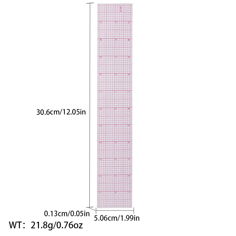 Picture of Pattern printing ruler clothing scale pattern making clothing curve cutting sewing tool multi-functional pattern printing ruler