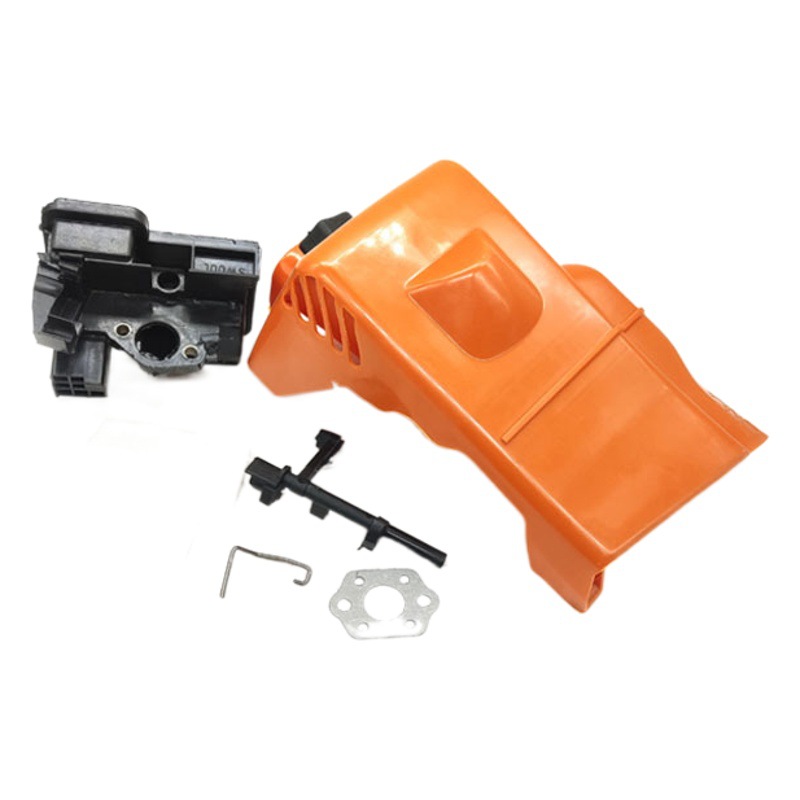 MS170MS180 cylinder cover large cover rear cover knob 017MS018 cover air filter seat air filter cover air filter sponge