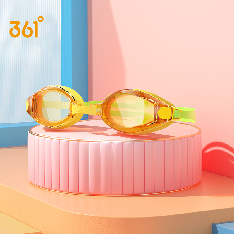 Picture of Children's swimming goggles waterproof anti-fog HD swimming glasses eye protection boys and girls baby sports swimming equipment