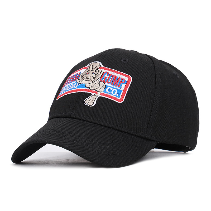 Picture of Foreign trade AliExpress explosion hat Forrest Gump with embroidered baseball cap outdoor sports hip-hop cap men
