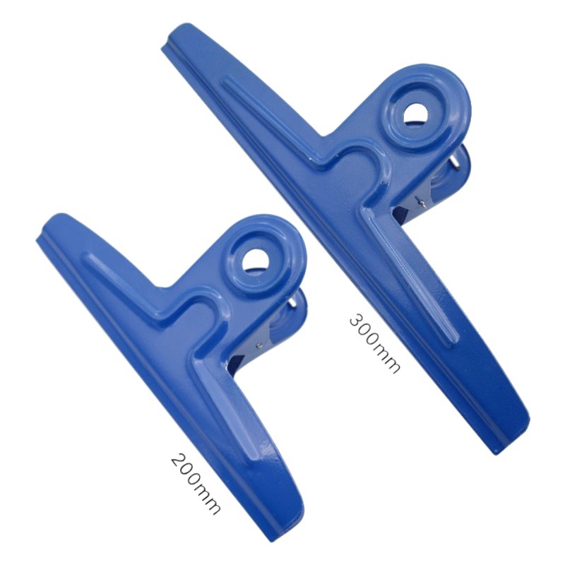 Extra Large Mountain-Shaped Iron Clip 20cm 30cm Bill Clip Information Clip Sealing Binding Steel Clip Strong Large Clip