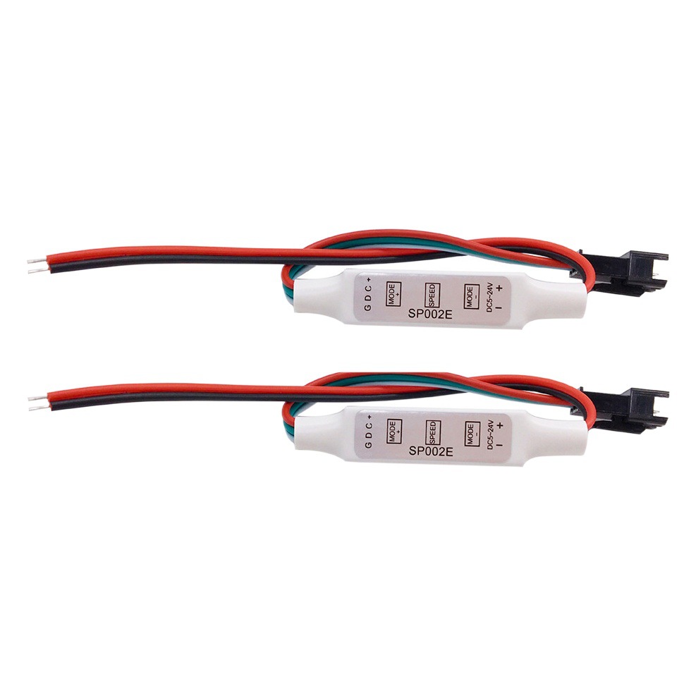 SP002E controller 3 key magic color mini controller magic color USB controller you magic color DC Head 5-12V