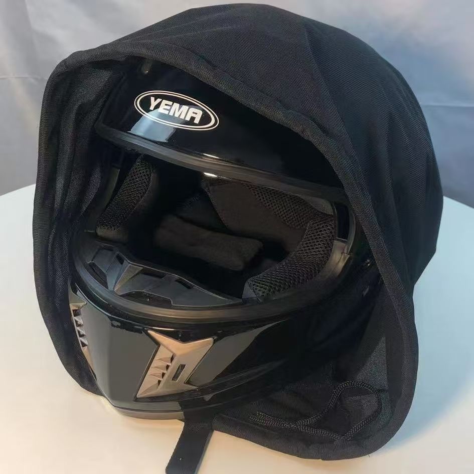 Anti-scratch mirror breathable flannel helmet bag electric car motorcycle bicycle dust bag helmet storage bag accessories