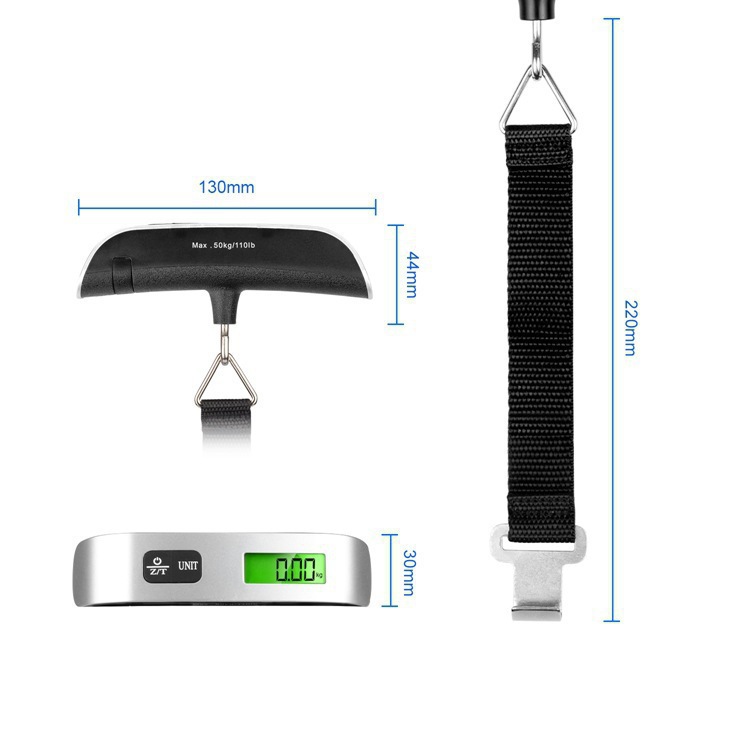 Picture of Luggage Scale portable scale mini portable electronic scale express scale 50kg10g