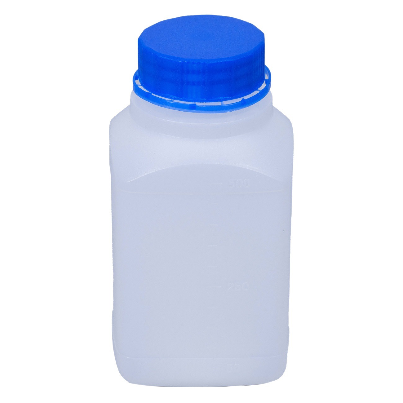 500ml Reagent Bottle, Chemical Bottle, Thickened Pesticide Bottle, Wide-Mouth Sealed Square Bottle, Plastic Packaging Products, Thickened and Durable