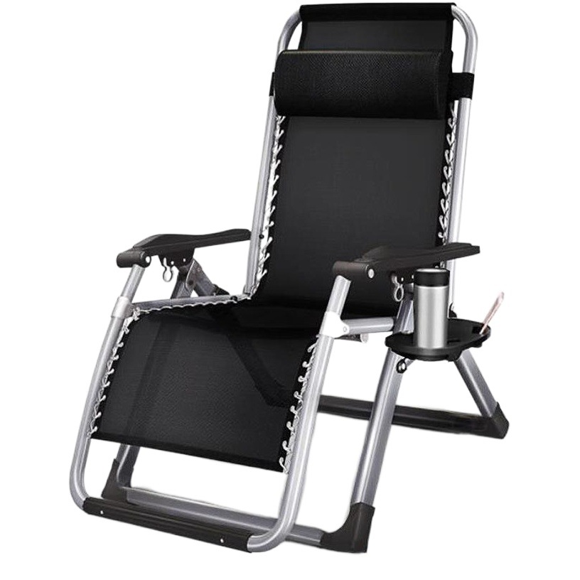 Recliner Lunch Break Folding Chair Nap Chair Outdoor Leisure Leisure Luxury Chair Mesh Backrest Lazy Chair Manufacturers