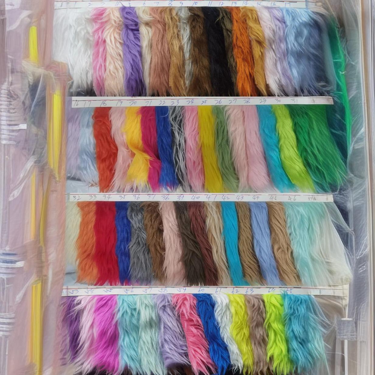 Picture of Cotton doll hair downwater hair long hair cloth washing water rabbit hair 3CM long hair short fried hair downwater hair cloth