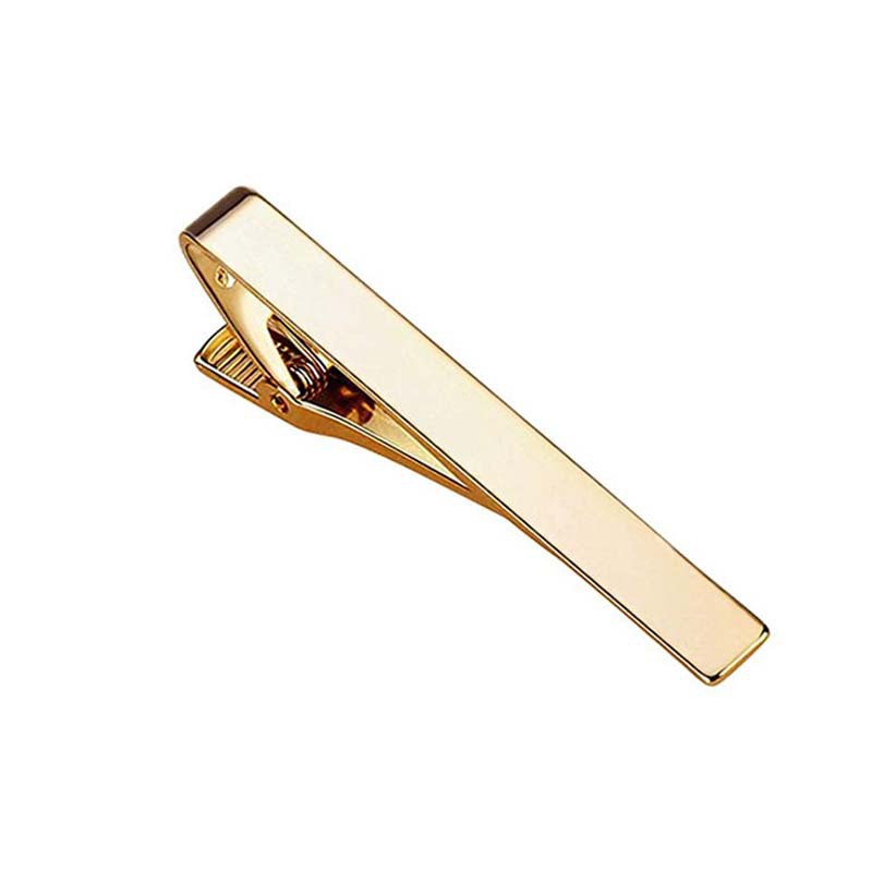 Picture of Cross-Border Temu Clothing Tie Clip, Men's Light Luxury Stainless Steel Tie Clip, Diagonal Pattern, Smooth Surface, High-End Tie Clip