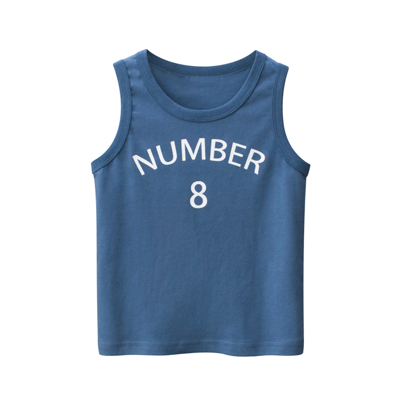 Picture of 27Kids Trendy Brand Kidsren's Clothing 2025 Summer New Wholesale Kidsren's Vest Baby Clothes Sleeveless One Piece Consignment