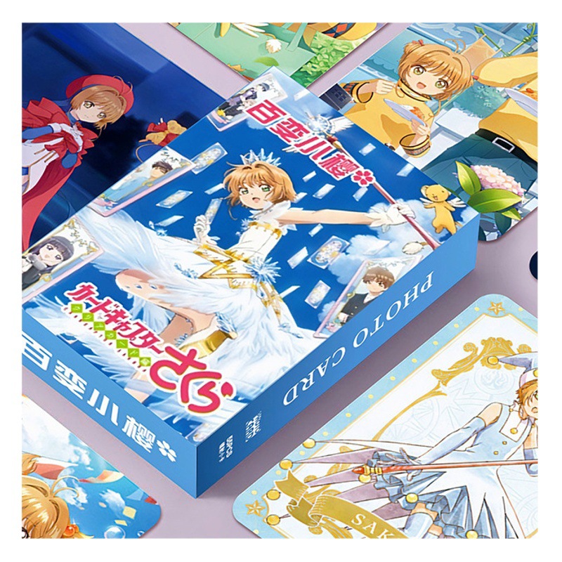 300g Coated Paper Anime Cardcaptor Sakura Printing Paper Genuine Peripheral Poster Two-Dimensional Decorative Inkjet Coated Paper
