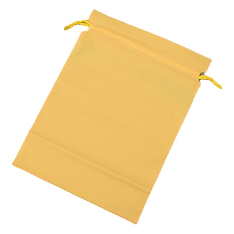 Drawstring bag frosted eva drawstring bag clothing shoes dustproof storage bag waterproof clothes bag for travel
