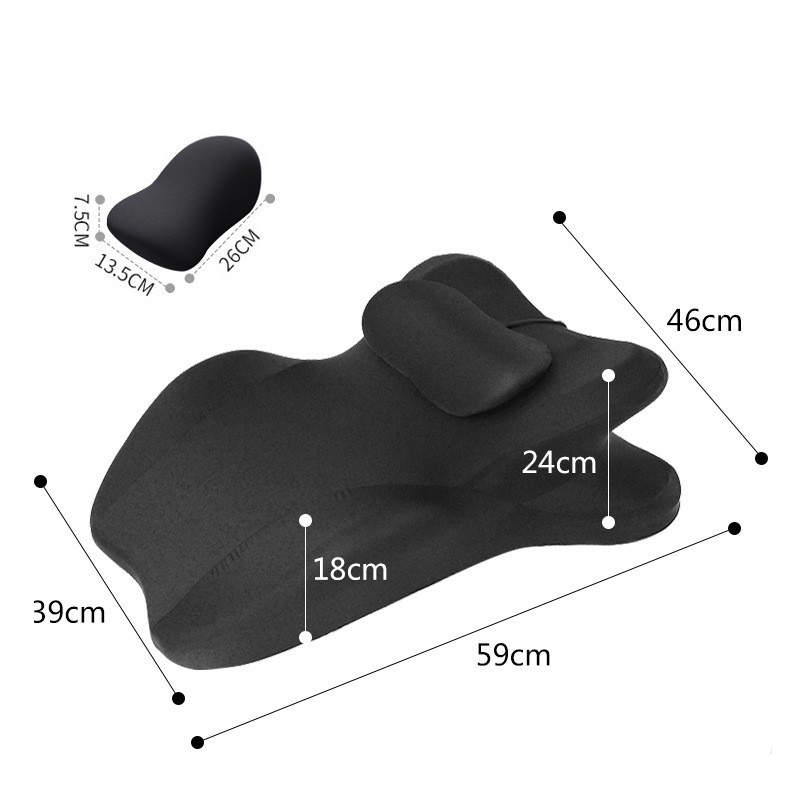 Picture of Couple's Running Room Pillow Bed for Pregnancy Preparation Cushion with the Same Room Auxiliary Artifact Intercourse Raised Ass Couple Lying down Sleeping Pillow