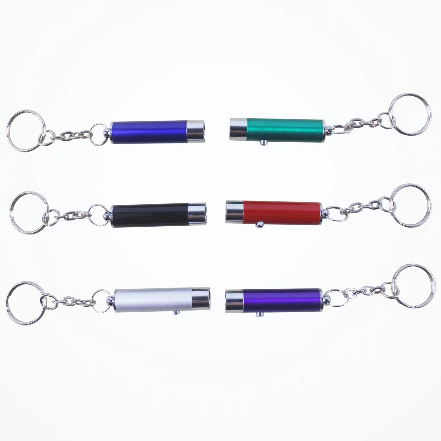 UV Money Detector Lamp Mini LED Keychain Flashlight UV Purple Lamp Fluorescent Agent Anti-counterfeit Code Purple Light Detection Lamp