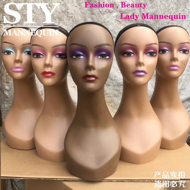 Picture of STY head model export best-selling dummy head model fashion female wig head model head model window display model head model