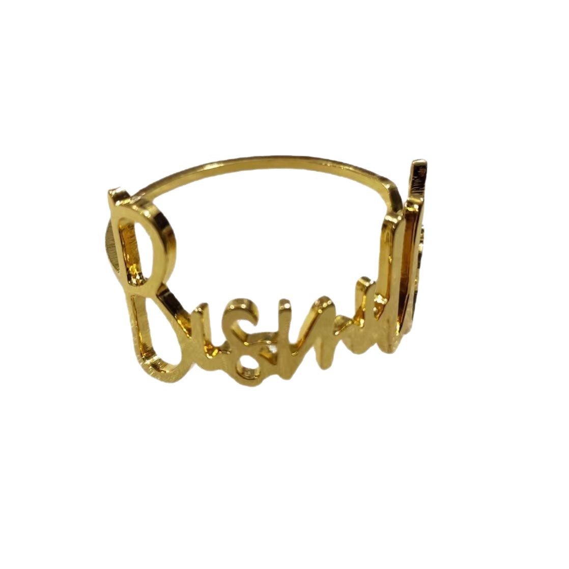 Picture of New Napkin Buckle Metal Mouth Cloth Ring Hotel West Napkin Ring Factory Hot Sale Meal Ring Seamless Craft Anti-off Napkin