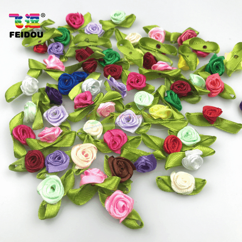 Picture of Underwear Underwear Clothing Accessories DIY Gift Box Decorative Ribbon Flower Handmade Ribbon Rose Flower