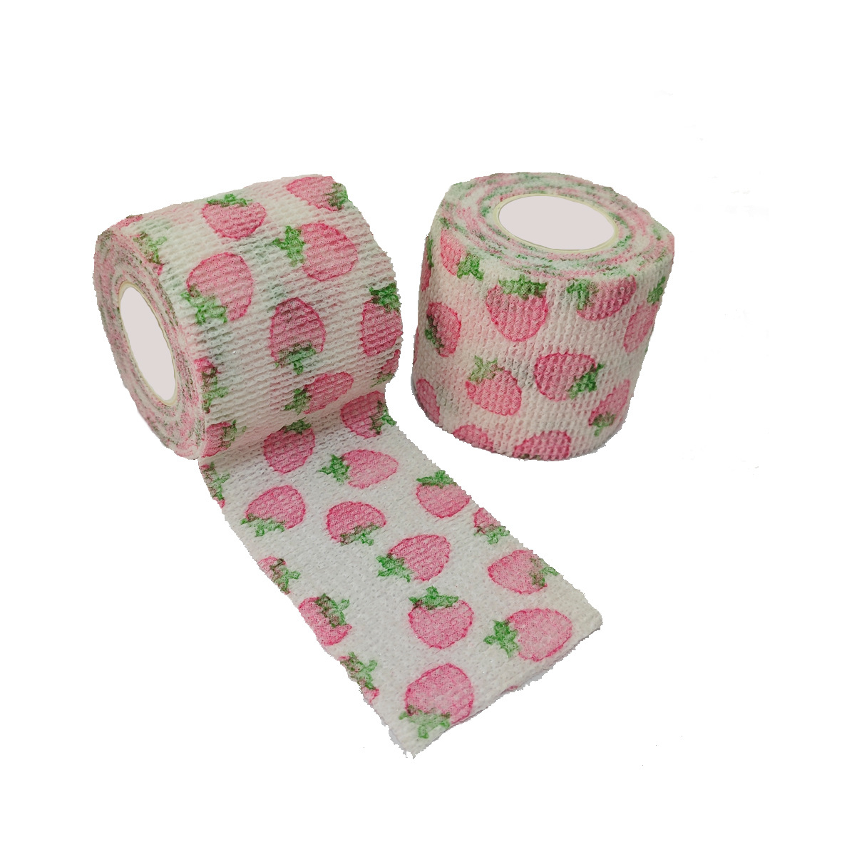 Picture of Factory wholesale non-woven self-adhesive elastic elastic bandage sports protection ankle pet print finger bandage