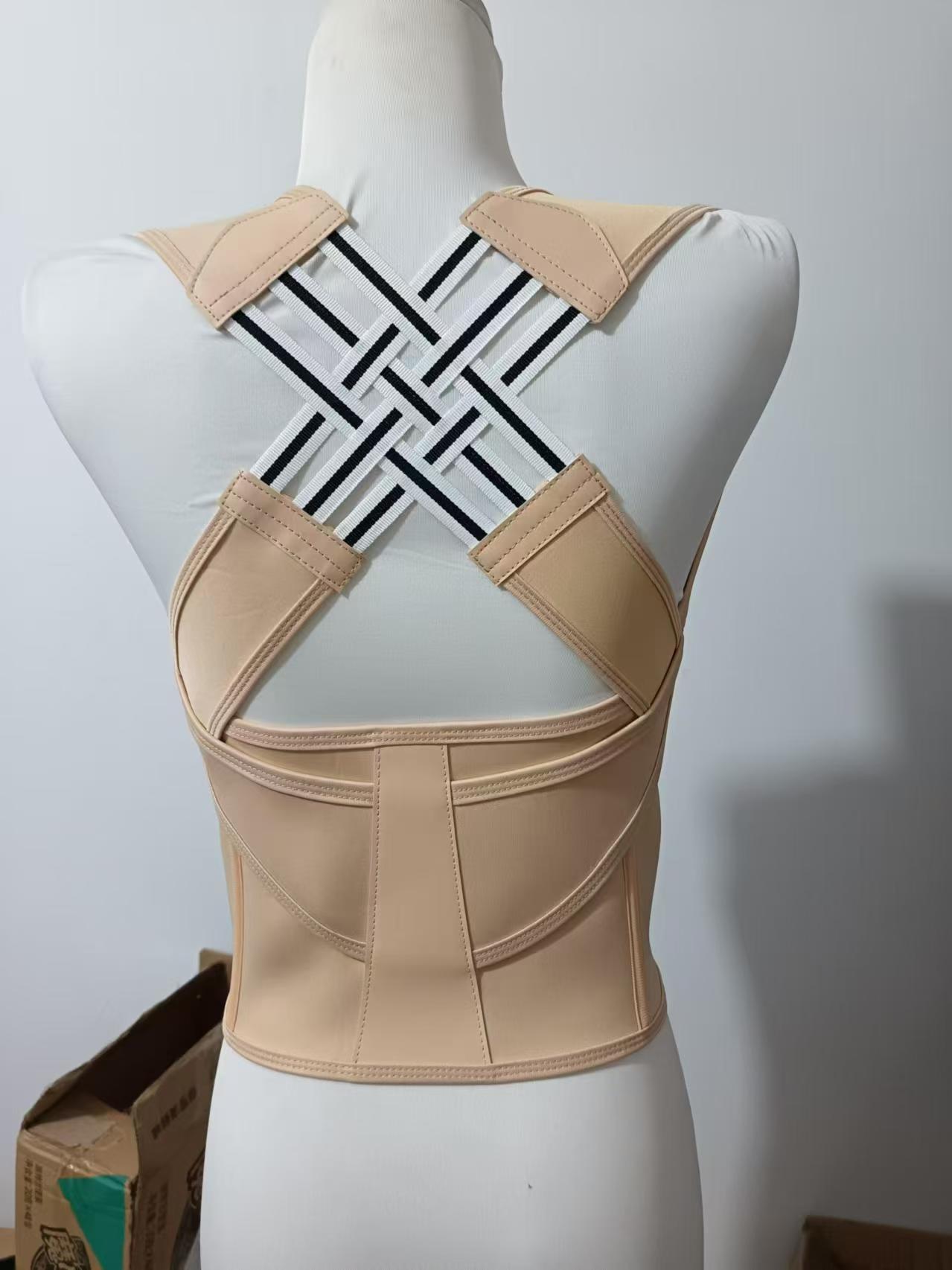 Picture of Shake the same correction anti-hunchback correction with back orthosis with thin hunchback men's and women's beautiful back invisible orthosis