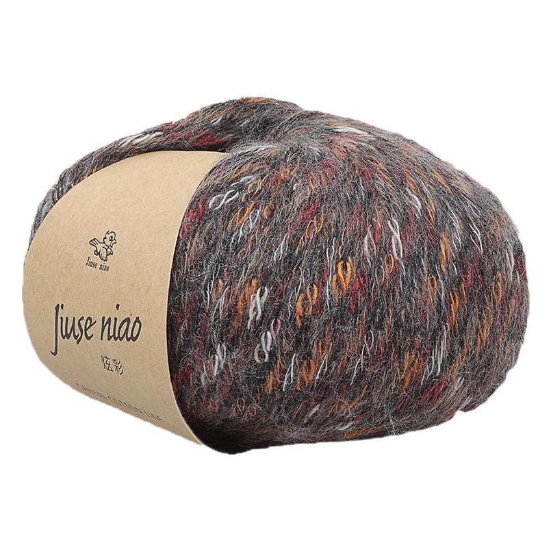 Nine-Color Bird Alpaca Wool Crochet DIY Scarf Hat Shawl Sweater Yarn Handmade Knitting Materials
