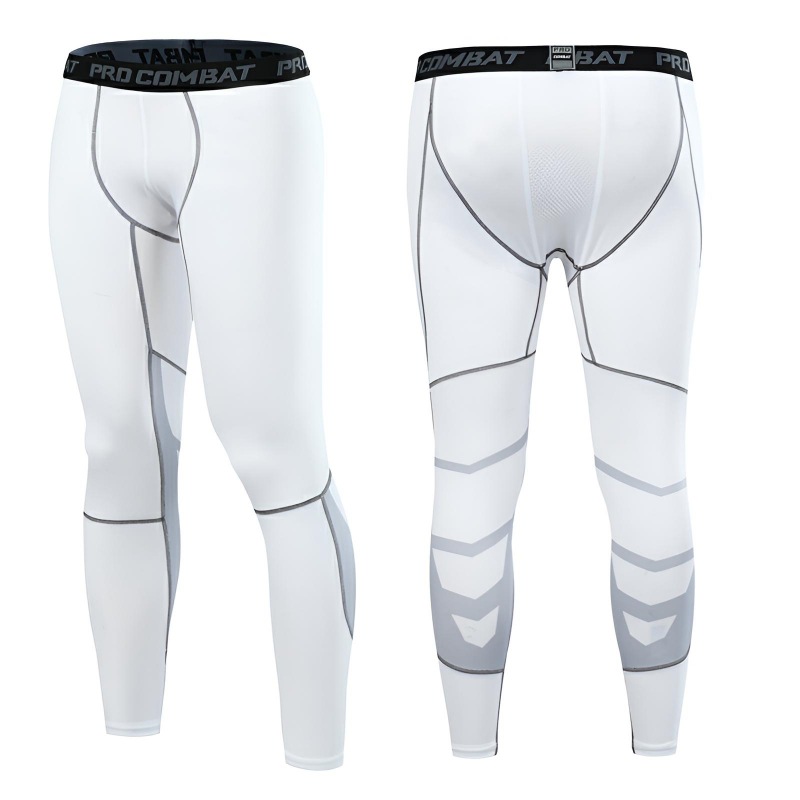 Picture of Amazon Sports Tight Pants American Men's Fitness Running Pants PRO Quick-drying Basketball Cropped Leggings Cross-border