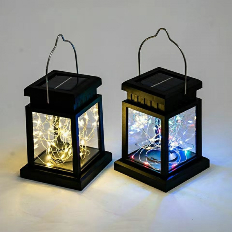 Solar Garden Light Outdoor Garden Layout Waterproof Night Light Balcony Decorative Light Stars Candle Light