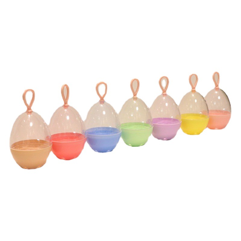 Beauty Egg Storage Box Breathable Portable Makeup Eggshell Travel Dustproof Single Sponge Puff to Carry Out
