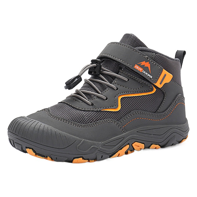 Picture of Cross-border Autumn and Spring New Casual Fashion Trend All-match Mid-help Outdoor Children's Mesh Shoes Casual Shoes Non-slip Children's Shoes