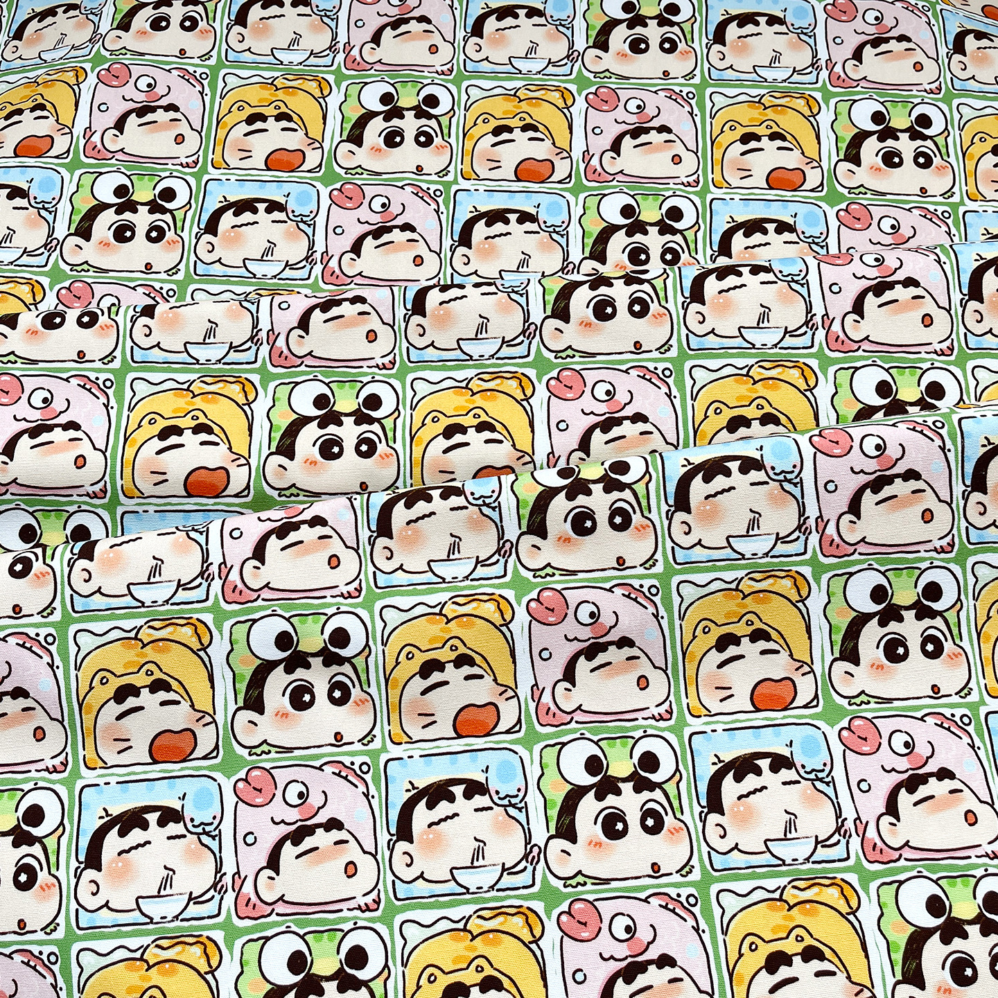 Picture of Crayon Shin-Chan 1.5m Piece of Pure Cotton Canvas, Width 1.0m Price, Bag, Jacket, Vest, Handmade DIY Fabric