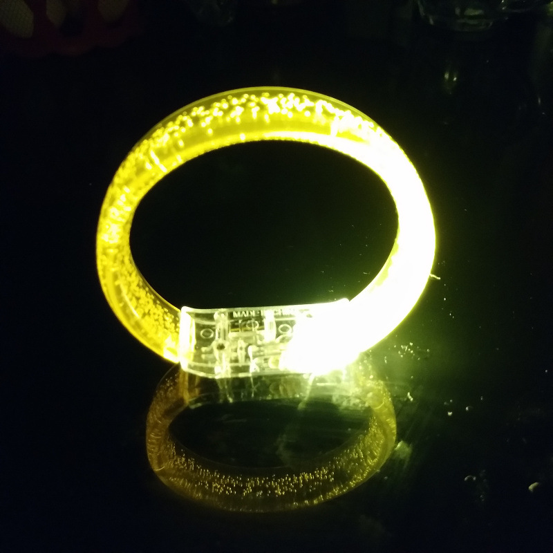 Picture of Concert Luminous Bracelet Acrylic Led Flash Bracelet Support Fluorescent Bracelet Event Cheering Props Logo