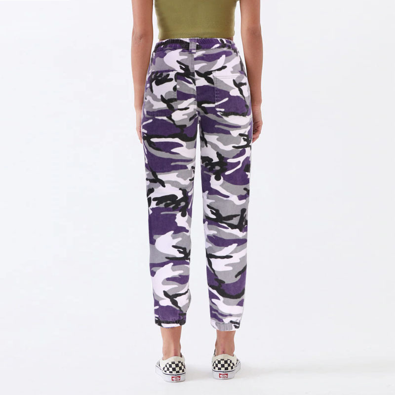 Picture of 2025 Autumn and Winter European and American Cross-Border New Women's Camouflage Workwear Hip-Hop Casual Pants Street Loose Denim Pants
