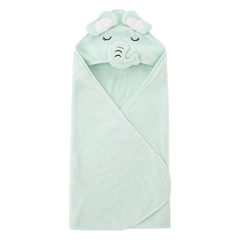 Cross-border Baby Quilted Bag Blanket Spring and Autumn Newborn Newborn Baby Wraped Towel Swaddling Water-absorbent Bath Towel