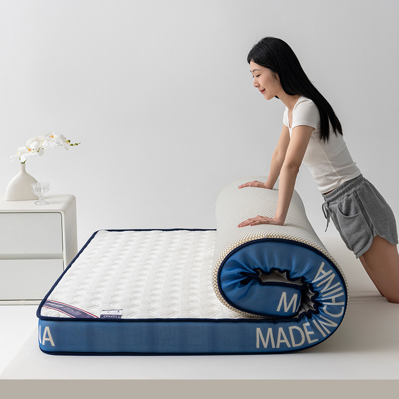 Picture of New Upgraded Latex Mattress Rental House Home Floor Sleeping Mat Student Thickened Tatami Mattress Dormitory Cushion Wholesale