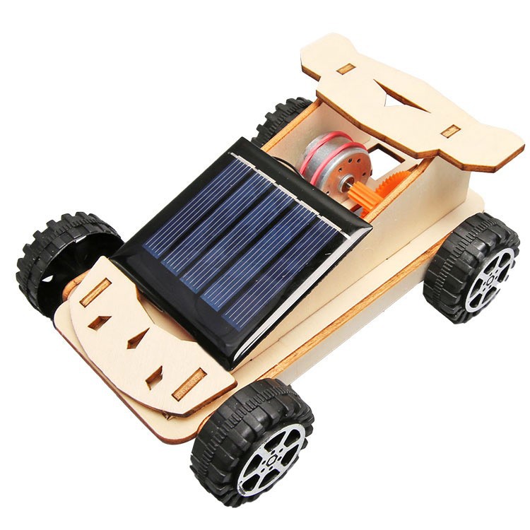 Picture of Children's Technology diy handmade small production moon exploration car solar toy car physical model scientific experiment