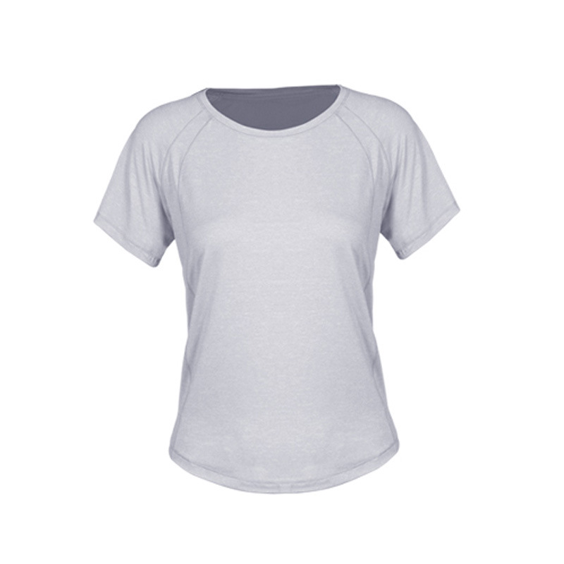 Picture of Sports T-shirt Women's Running Yoga Suit Loose Mesh Breathable Outdoor Blouse Quick-drying Lightweight Fitness Short-sleeved Top